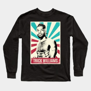 Vintage Retro Trick Williams Long Sleeve T-Shirt